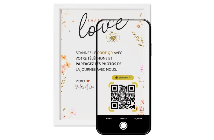 Picbook - Photos et vidéos invités mariage