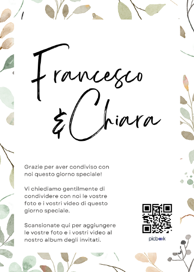 QR Code Canva Cadres de table 5x7